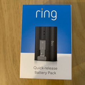 Ring Quick Release Battery Pack